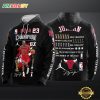 NBA Chicago Bulls Michael Jordan 6X Champion Legend Signature Pullover Hoodie
