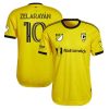 MLS Columbus Crew SC Lucas Zelarayan Yellow Jersey T-Shirt