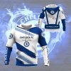 Chelsea FC Stamford Bridge Blue White Pullover Hoodie