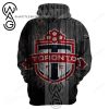 MLS Toronto FC Wood Style Pullover Hoodie