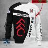 Fulham Custom Name Black White Sweatshirt