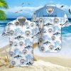 Manchester City Coconut Tree Hawaiian Shirt