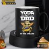 NFL Los Angeles Chargers Yoda Best Dad In The Galaxy Black Ceramic Mug