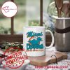 NFL Miami Dolphins Super Bowl VIII Vintage White Ceramic Mug