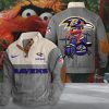NFL Baltimore Ravens Custom Name Animal Drummer Stand Collar Shirt
