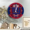 NFL New York Giants Custom Name Special Edition Wall Clock