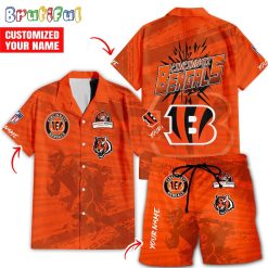 NFL Cincinnati Bengals Custom Name New Edition Aloha Outfit