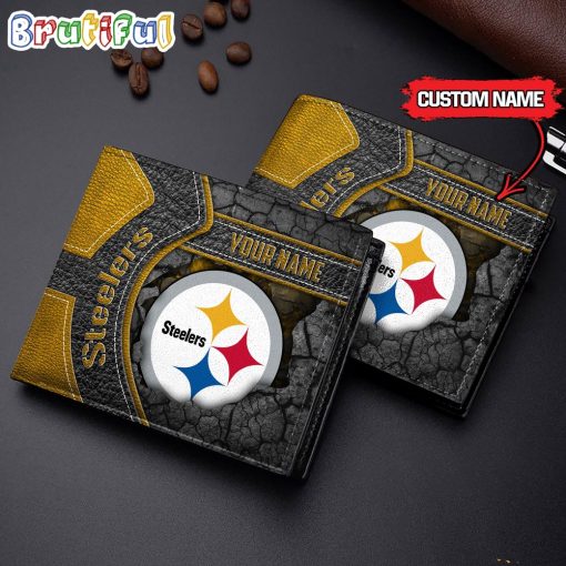 NFL Pittsburgh Steelers Custom Name Special Edition Wallet