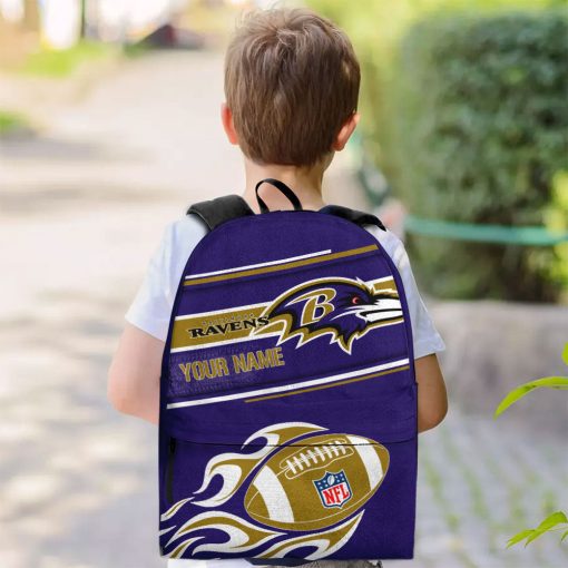 NFL Baltimore Ravens Custom Name Limited Edition Backpack