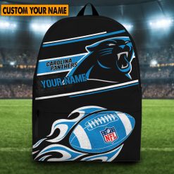 NFL Carolina Panthers Custom Name Limited Edition Backpack