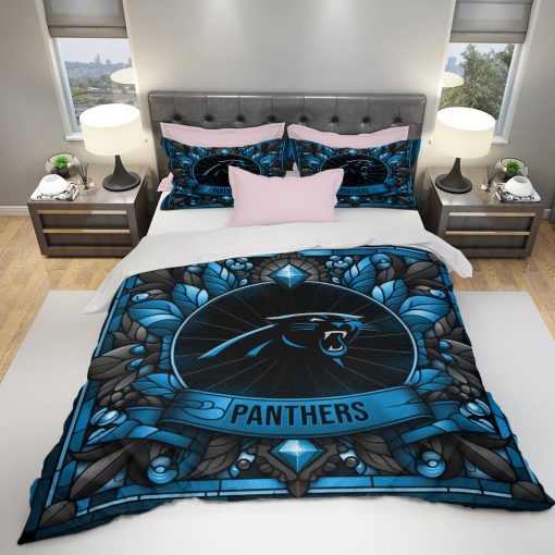 NFL Carolina Panthers Custom Name Limited Edition Bedding Set