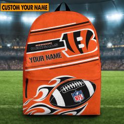 NFL Cincinnati Bengals Custom Name Limited Edition Backpack