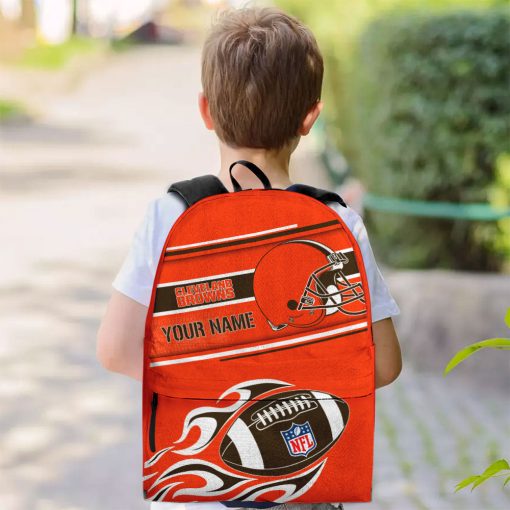 NFL Cleveland Browns Custom Name Limited Edition Backpack