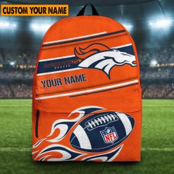 NFL Denver Broncos Custom Name Limited Edition Backpack