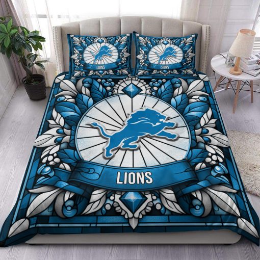 NFL Detroit Lions Custom Name Limited Edition Bedding Set
