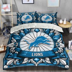 NFL Detroit Lions Custom Name Limited Edition Bedding Set