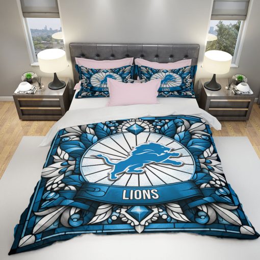 NFL Detroit Lions Custom Name Limited Edition Bedding Set