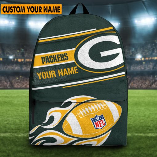 NFL Green Bay Packers Custom Name Limited Edition Backpack