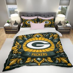 NFL Green Bay Packers Custom Name Limited Edition Bedding Set
