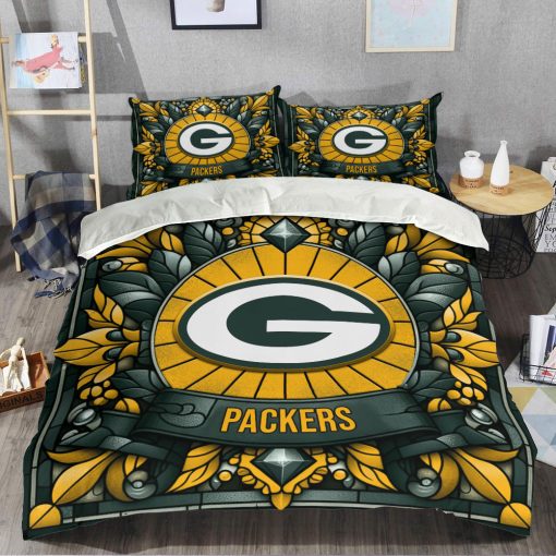 NFL Green Bay Packers Custom Name Limited Edition Bedding Set