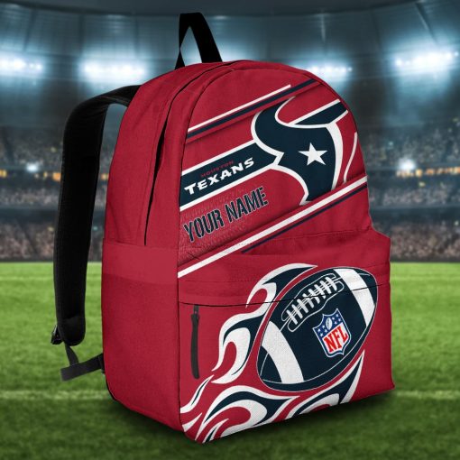 NFL Houston Texans Custom Name Limited Edition Backpack