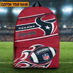 NFL Houston Texans Custom Name Limited Edition Backpack