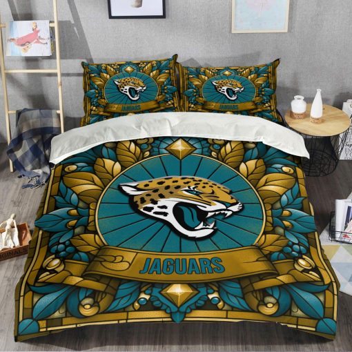 NFL Jacksonville Jaguars Custom Name Limited Edition Bedding Set