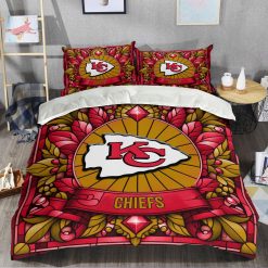 NFL Kansas City Chiefs Custom Name Limited Edition Bedding Set