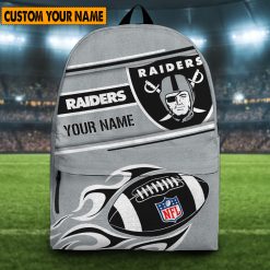 NFL Las Vegas Raiders Custom Name Limited Edition Backpack