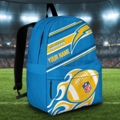 NFL Los Angeles Chargers Custom Name Limited Edition Backpack