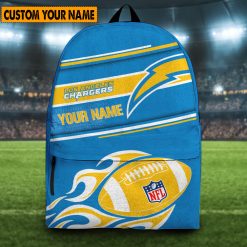 NFL Los Angeles Chargers Custom Name Limited Edition Backpack