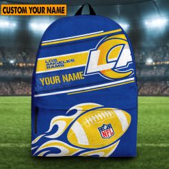 NFL Los Angeles Rams Custom Name Limited Edition Backpack