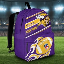 NFL Minnesota Vikings Custom Name Limited Edition Backpack
