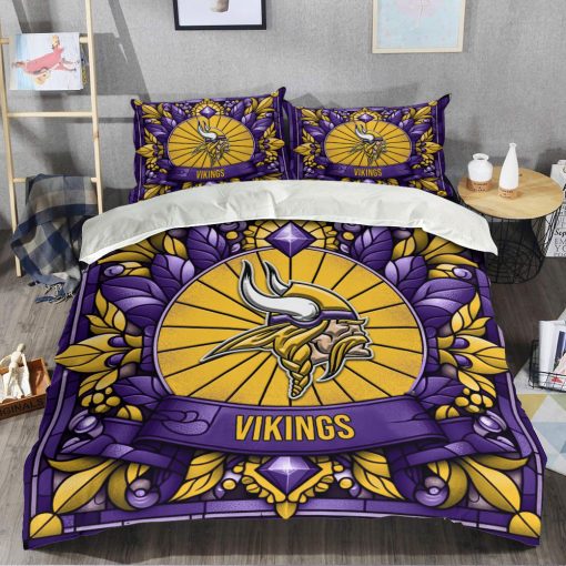 NFL Minnesota Vikings Custom Name Limited Edition Bedding Set