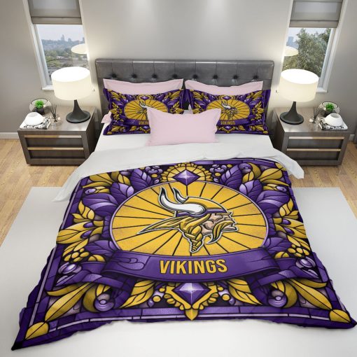 NFL Minnesota Vikings Custom Name Limited Edition Bedding Set