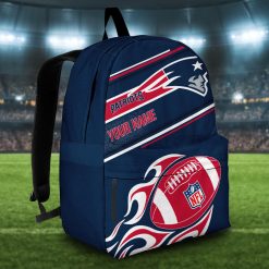 NFL New England Patriots Custom Name Limited Edition Backpack