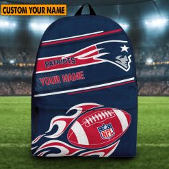 NFL New England Patriots Custom Name Limited Edition Backpack
