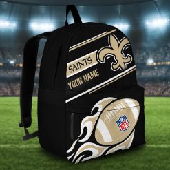NFL New Orleans Saints Custom Name Limited Edition Backpack