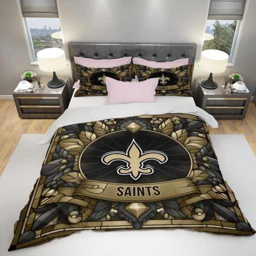 NFL New Orleans Saints Custom Name Limited Edition Bedding Set