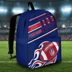 NFL New York Giants Custom Name Limited Edition Backpack