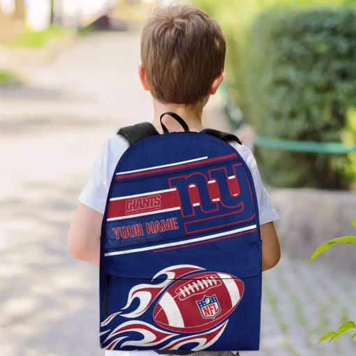 NFL New York Giants Custom Name Limited Edition Backpack