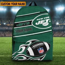 NFL New York Jets Custom Name Limited Edition Backpack
