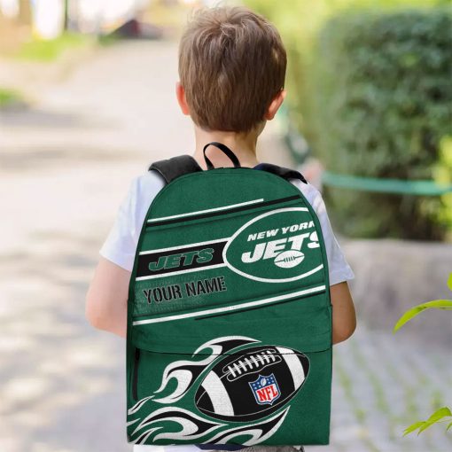 NFL New York Jets Custom Name Limited Edition Backpack
