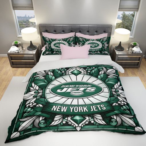 NFL New York Jets Custom Name Limited Edition Bedding Set