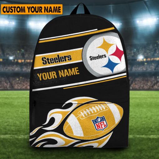 NFL Pittsburgh Steelers Custom Name Limited Edition Backpack
