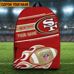 NFL San Francisco 49ers Custom Name Limited Edition Backpack