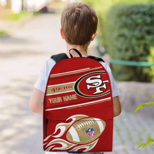 NFL San Francisco 49ers Custom Name Limited Edition Backpack