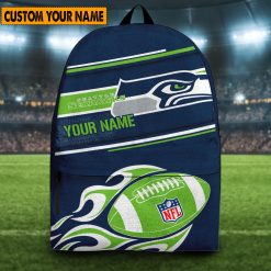 NFL Seattle Seahawks Custom Name Limited Edition Backpack
