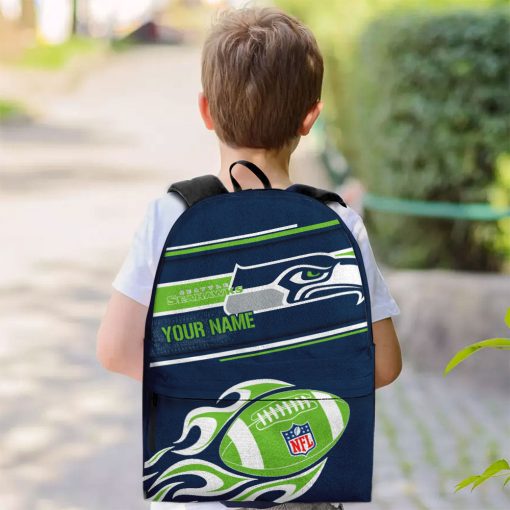 NFL Seattle Seahawks Custom Name Limited Edition Backpack