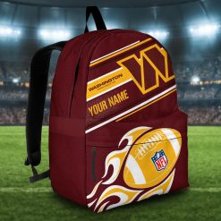 NFL Washington Commanders Custom Name Limited Edition Backpack